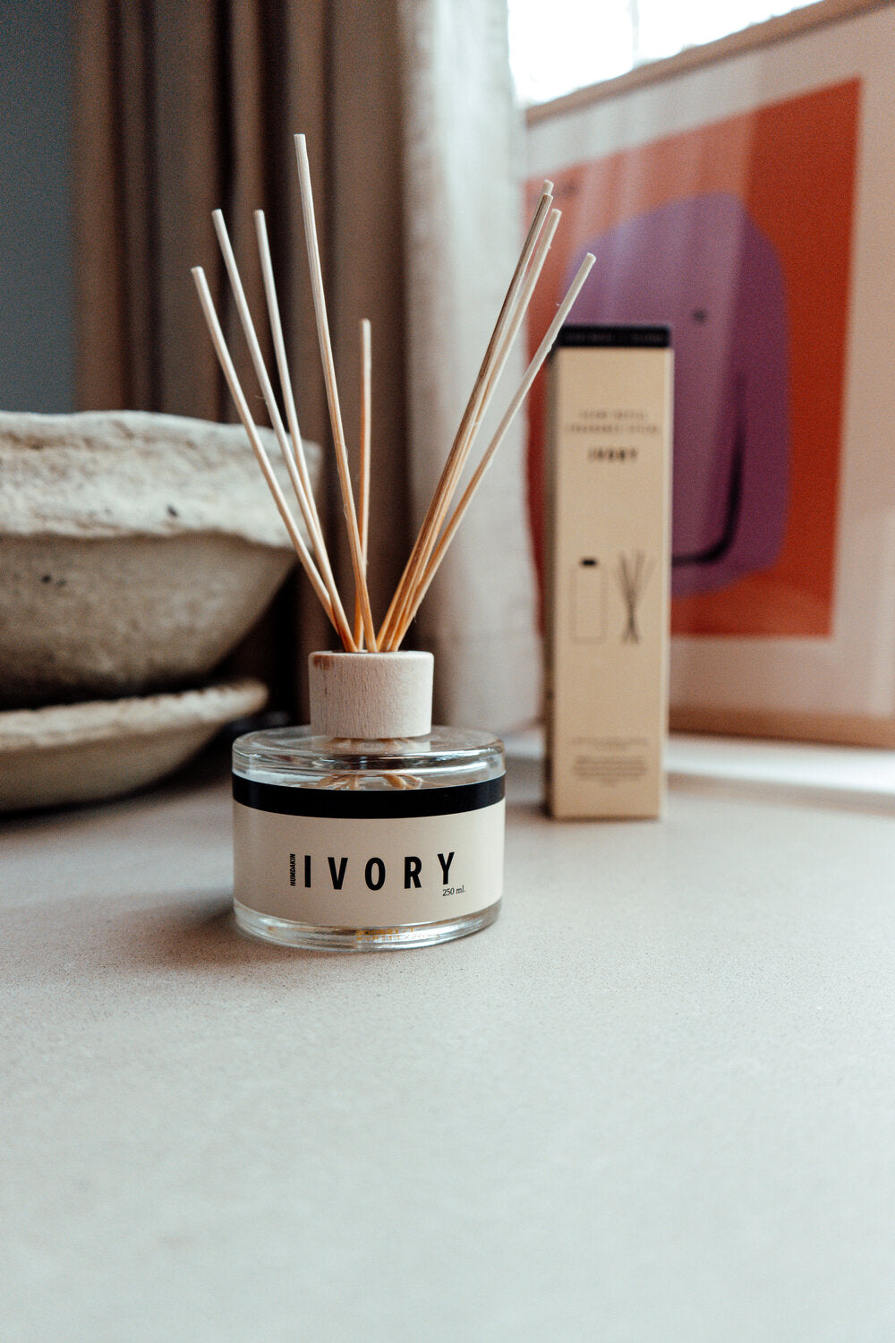 Ivory duftpinde, 250 ml.